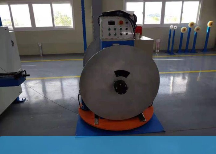 Double Heads 1000mm Aluminum Tape Pay Off Machine 
