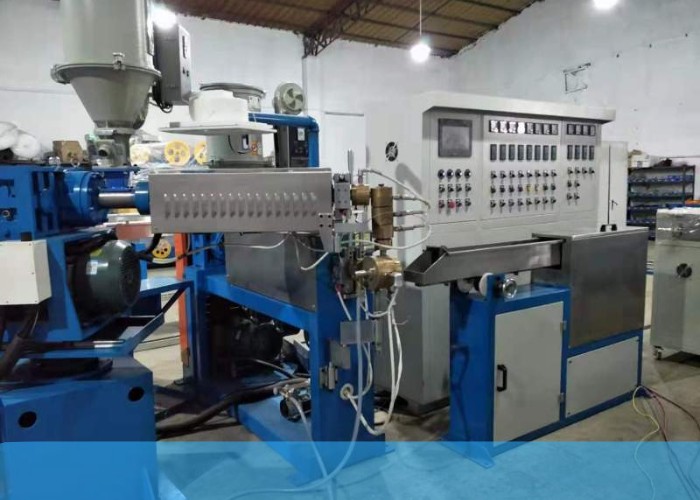 Double Layer PVC Cable Extrusion Line