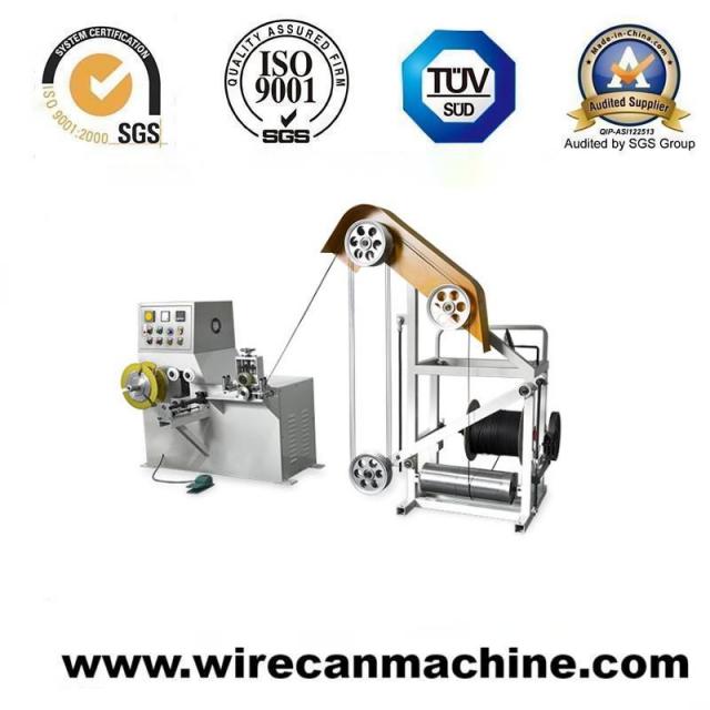FTTH Drop Cable Coiling and Rewinding Machine