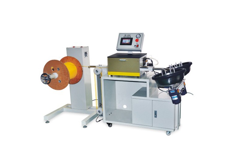 Indoor Fiber Optic Cable Cutting And Coiling Machine 