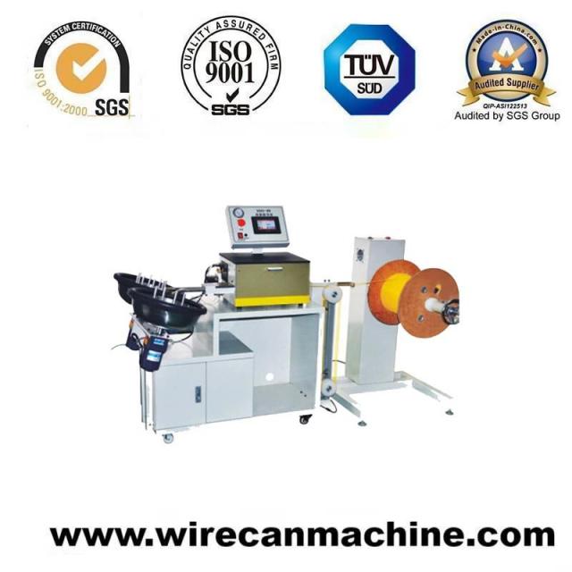 Automatic FTTH Drop Cable Coiling And Cutting Machine