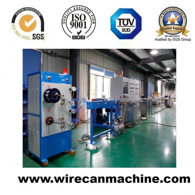 LSZH/PVC Tight buffered fiber extruding production Line 