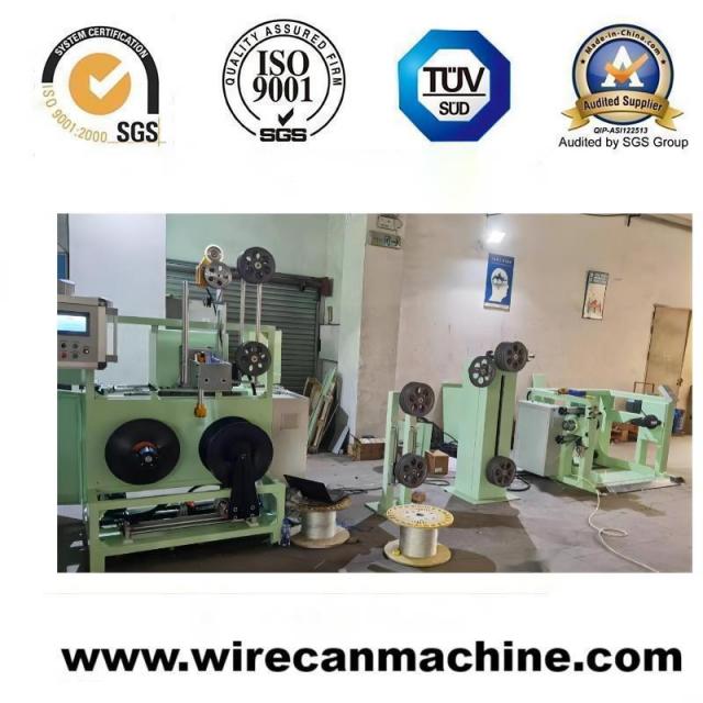 Lan Cable Coil Rewinding Machine