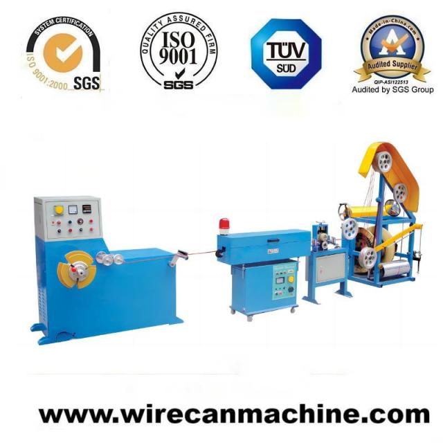 10-70mm² Single Wire And Round Sheath Wire Coiling And Rewinding Machine 